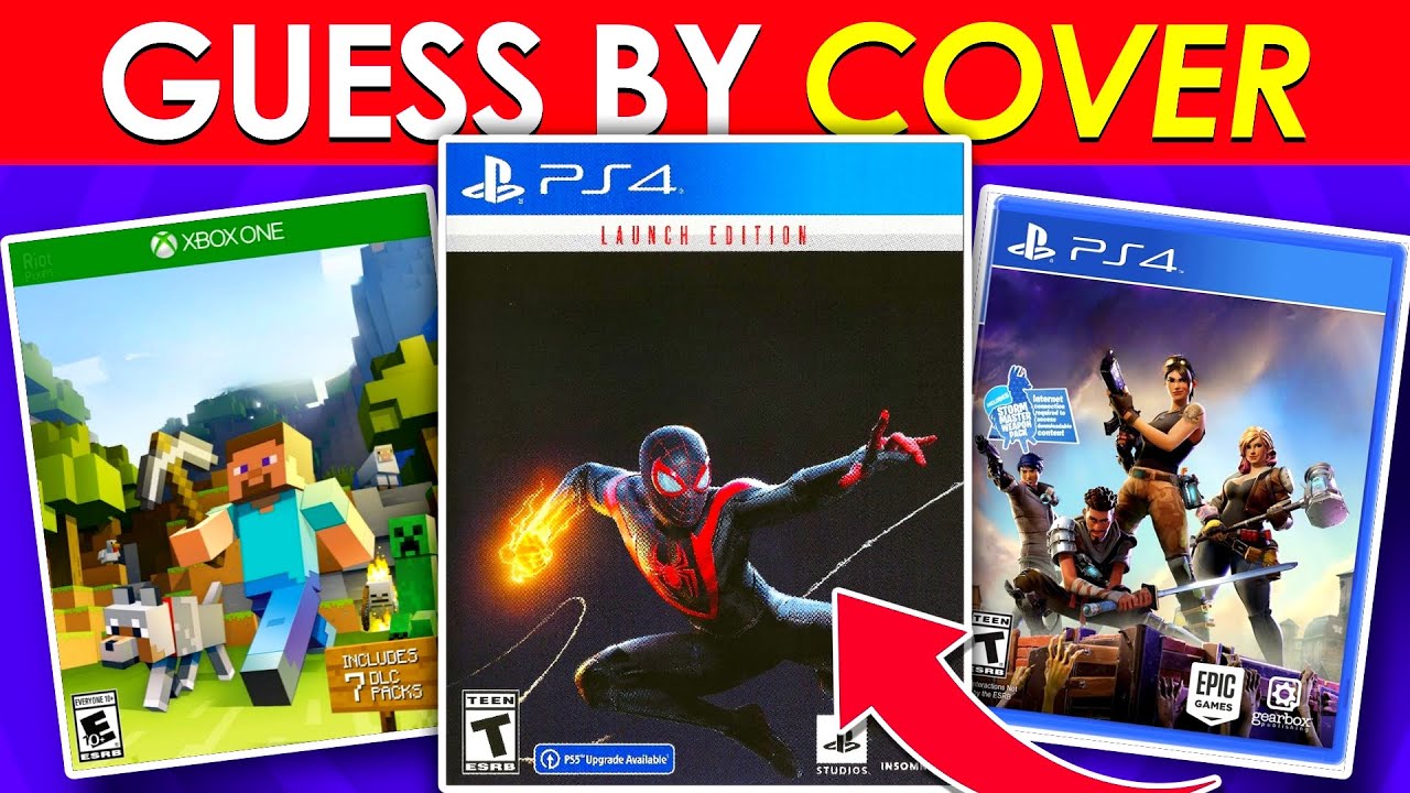 🎮 Guess the GAME by its Cover...! 🎮