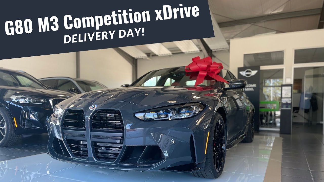 Taking delivery of my 2023 G80 M3 Competition xDrive (LCI) | Curved Display | G80 | IDrive 8 |