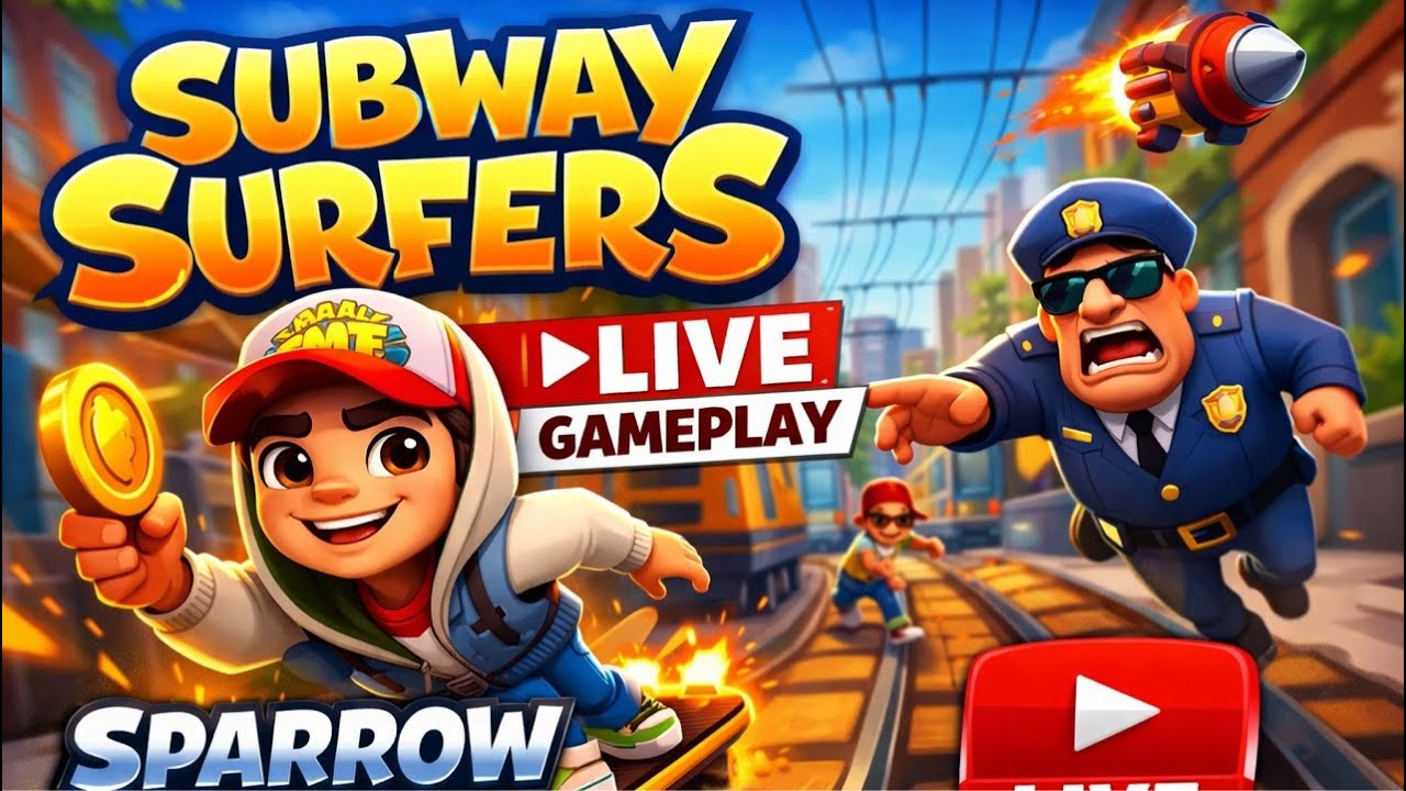 Subway Surfer #shortsfeed #live