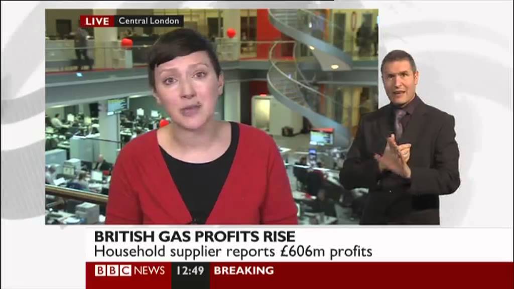 BBC News 27/2/13 British Gas Profits - Fuel Poverty Action