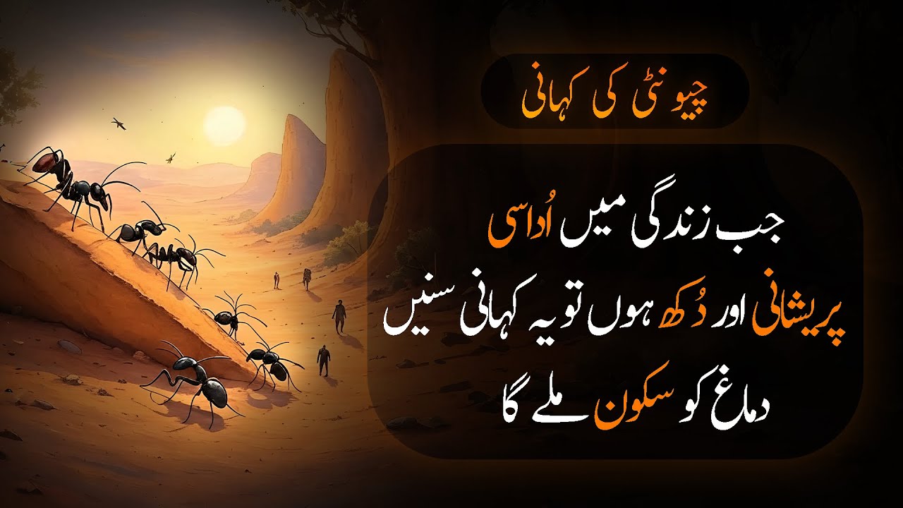 Ek Baar Yeh Kahani Sun Lo… Zindagi Badal Jayegi! | Ant Motivational Story | Urdu Adabiyat