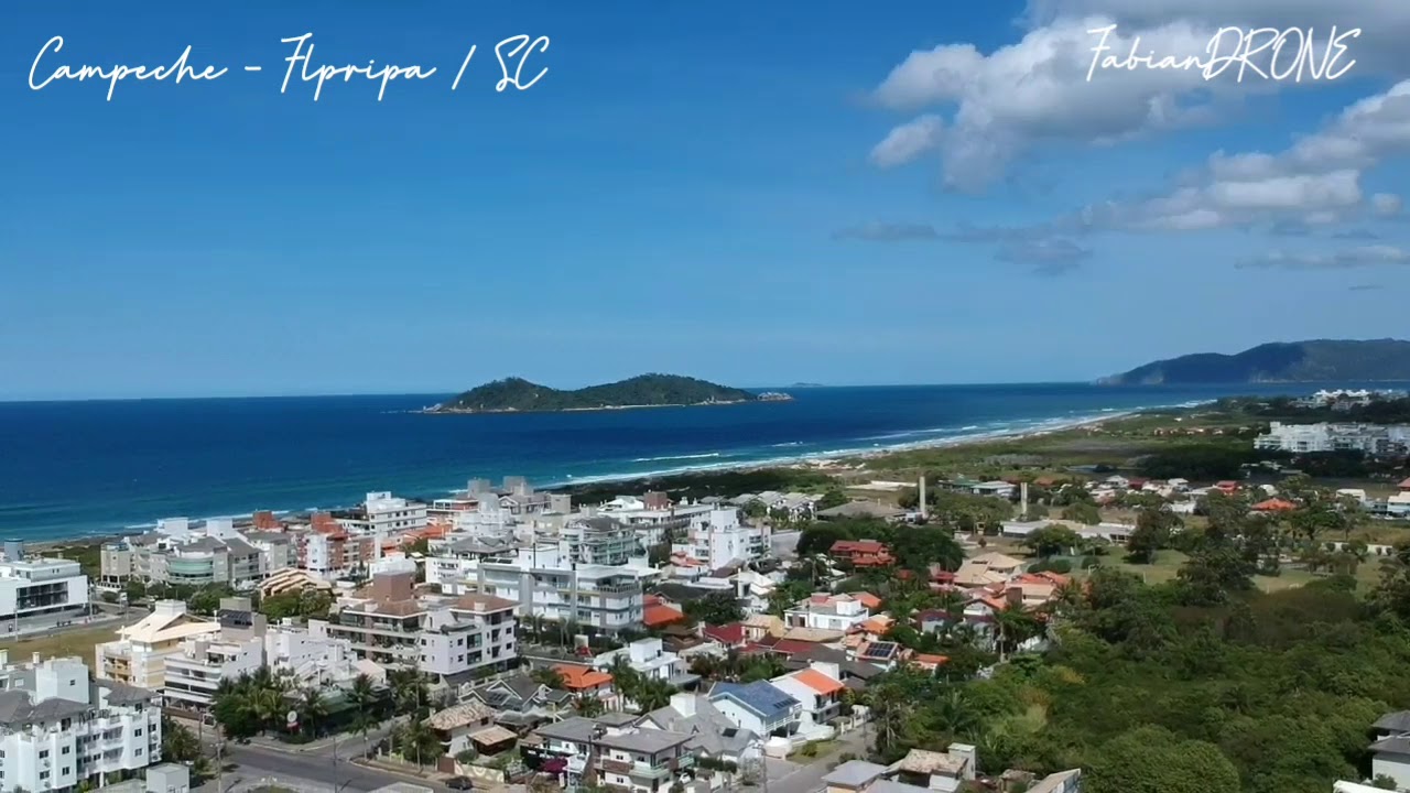 Rio Tavares - Praia do Campeche - Floripa SC - vis&atilde;o a&eacute;rea - drone