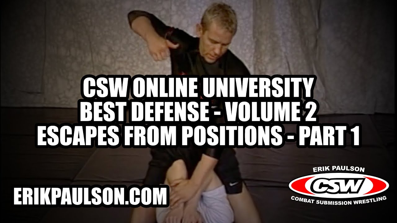 Best Defense Volume 2 - Mount Escapes - Erik Paulson