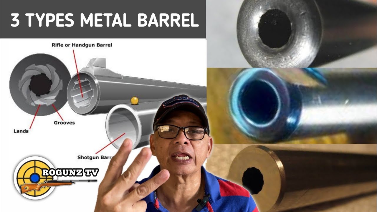 3 TYPES OF METAL BARREL
