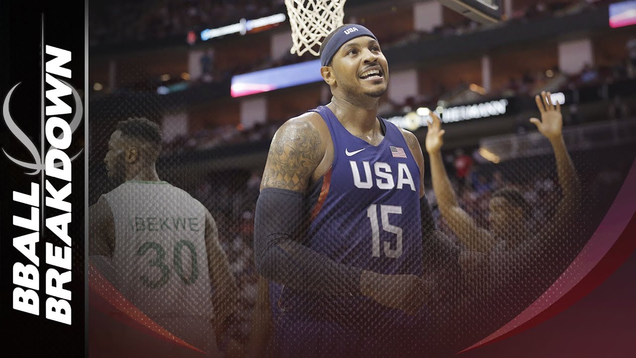 Carmelo Anthony: FIBA vs The Knicks