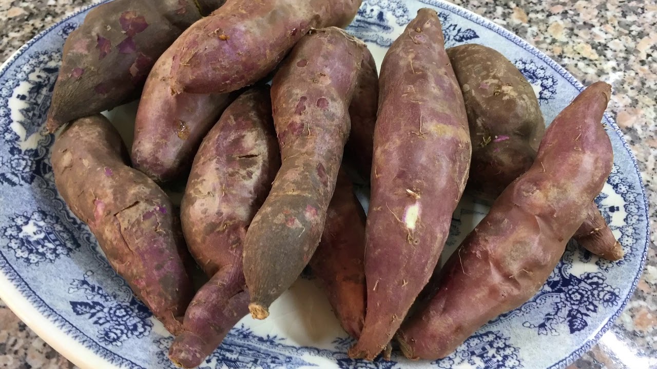 Batata Doce assada no forno -  Portuguese Baked Sweet Potatoes