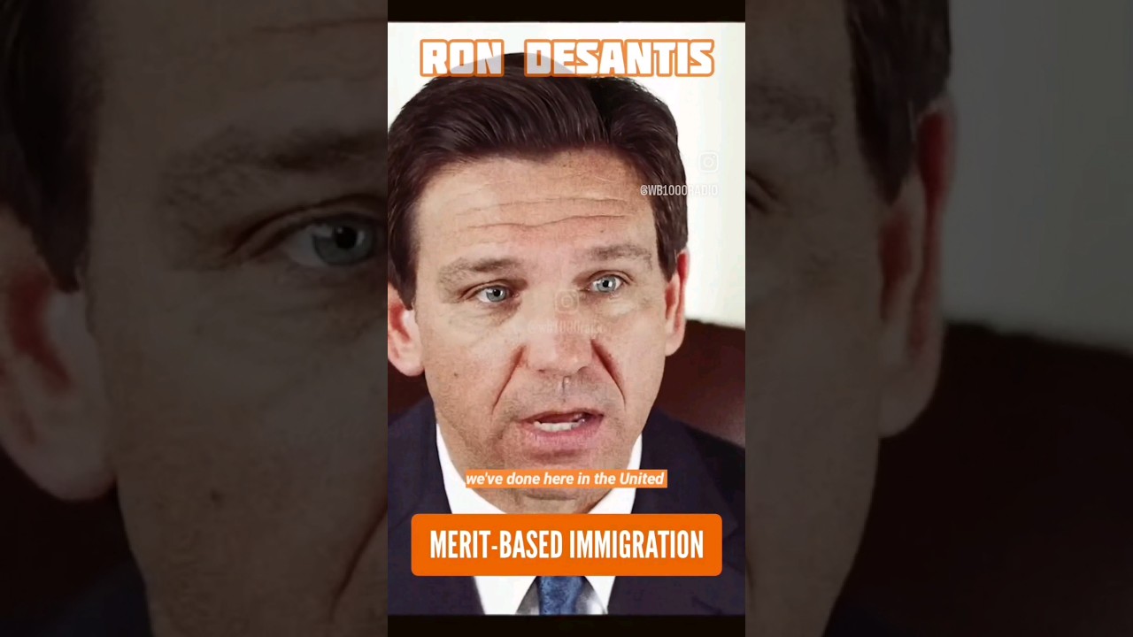 Ron DeSantis on Merit-based Immigration #politics #society #interviews