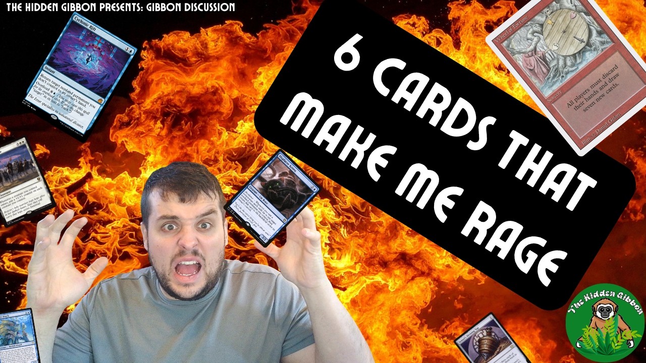 Cards That Make Me Rage! | Gibbon Discussion | #MTG #Commander #GameChangers #MTG #EDH