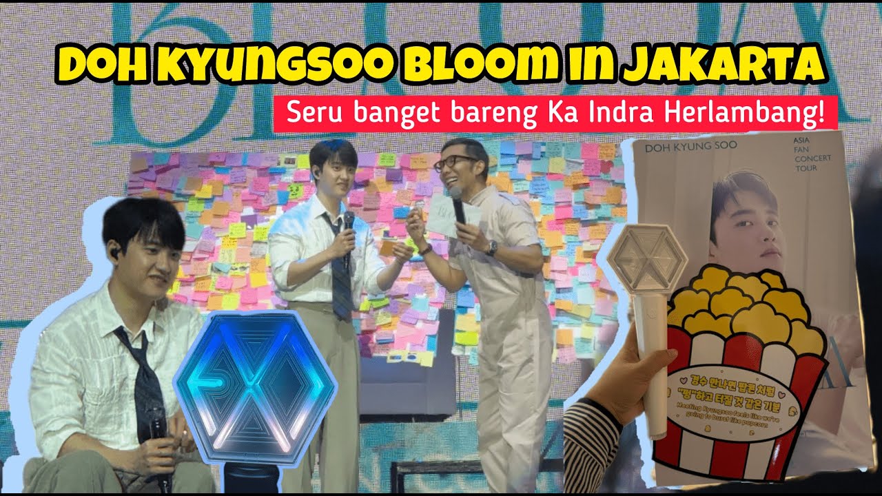 Bloom in Jakarta Doh Kyungsoo Day 2 Add Show, PECAH BANGET!!! #dohkyungsoo #bloominjakarta