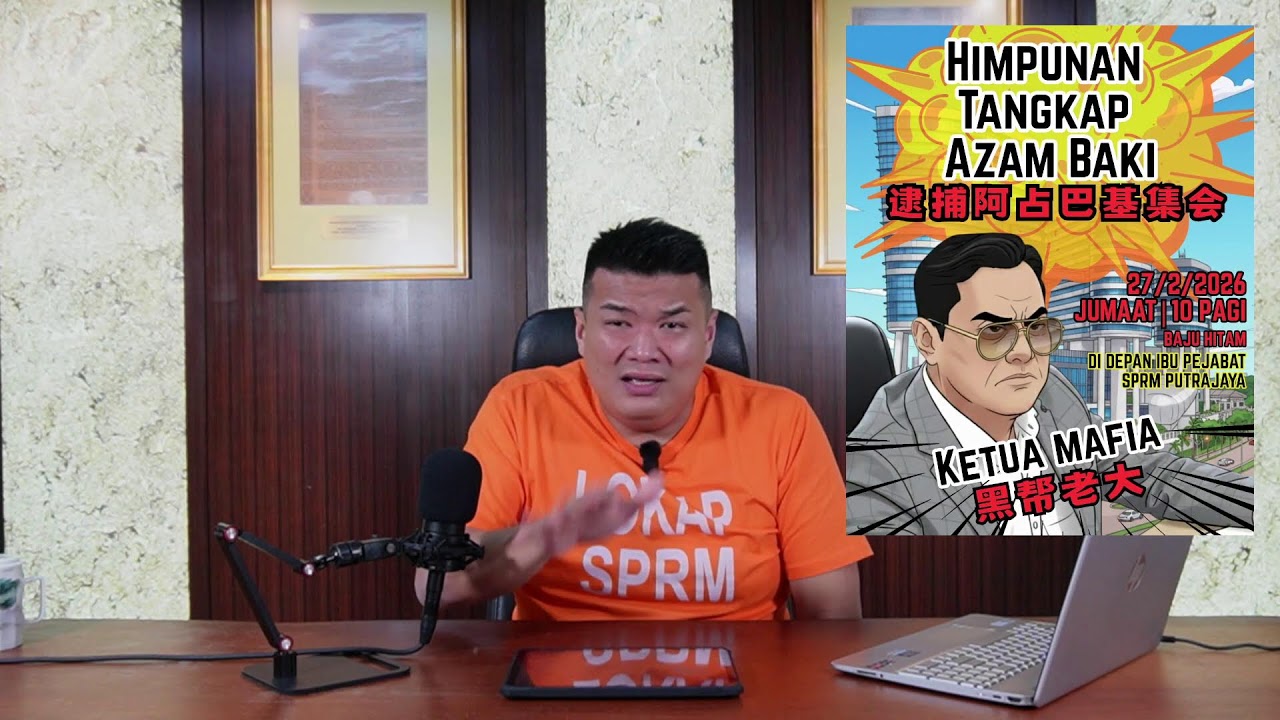Live Part 3 | Petang Ini 10:00pm Telanjangkan “Ketua Mafia” Azam Baki