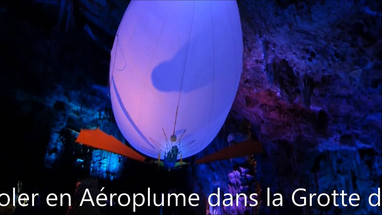 Octobre 2016 - Voler en Aéroplume dans la Grotte de la Salamandre - GS
