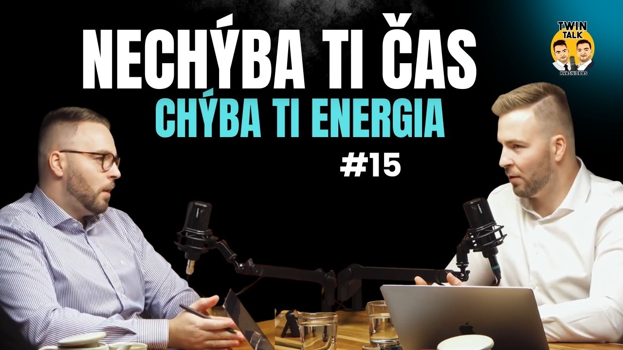 Preťaženie, únava, chaos: Ako si nastaviť energiu | Twintalk #15