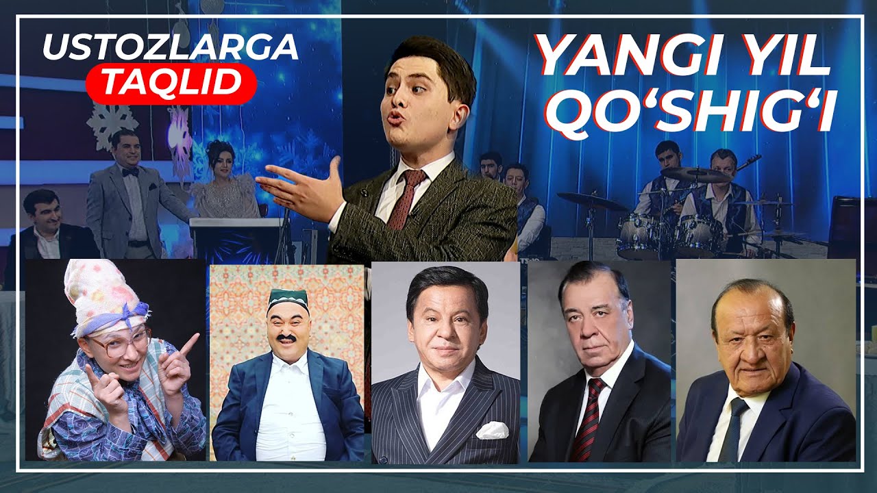 TAQLIDNI YANGISI! YANGI YIL QO'SHIG'I MASHHURLAR IJROSIDA