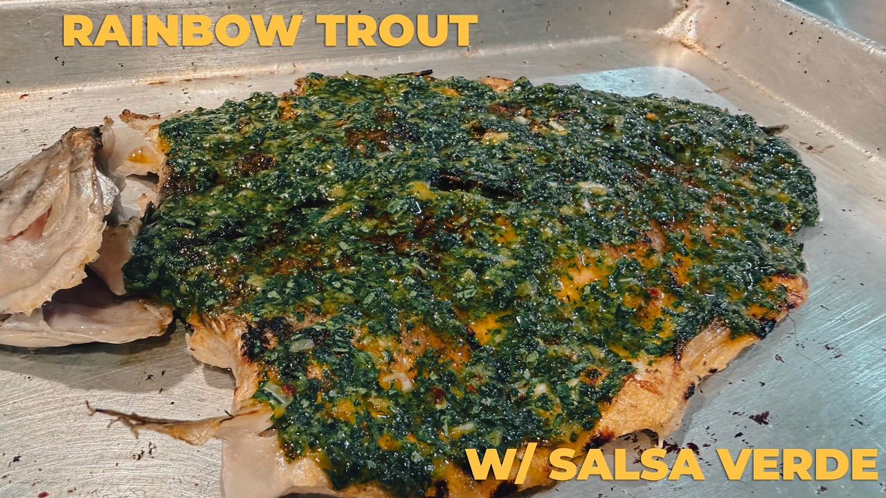 POV: Cooking Rainbow Trout at Home