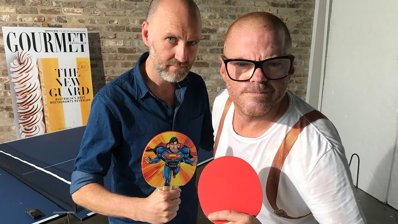 Heston Blumenthal on ping pong, lychees and barbecuing