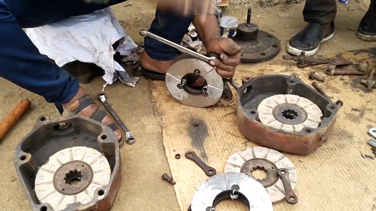 Mahindra tractor 475 Di breaks repairing 👌