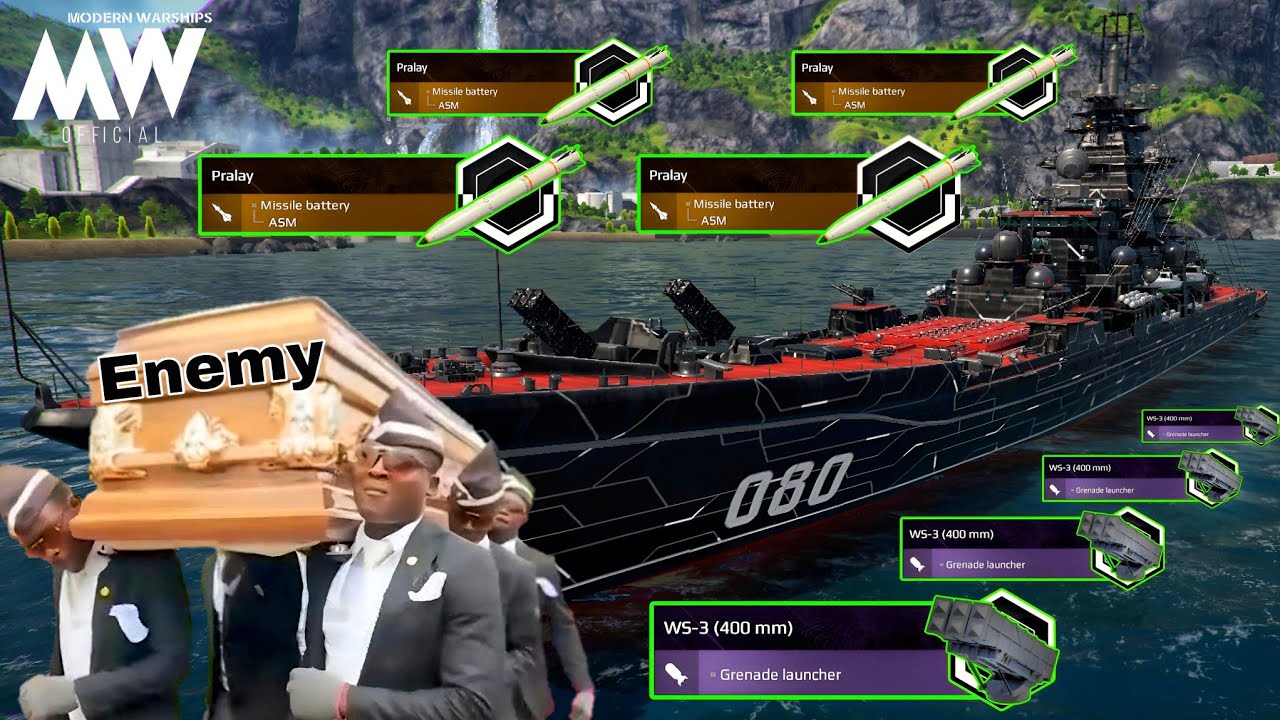 Most Brutal Spaming Build 🔥 No Mercy ☠️ - Modern Warships 