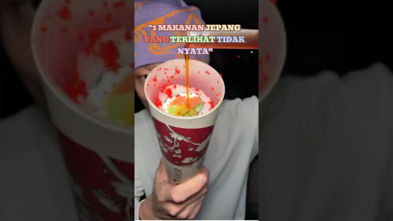 3 Makanan Jepang Paling Unik yang Jarang Diketahui #shorts