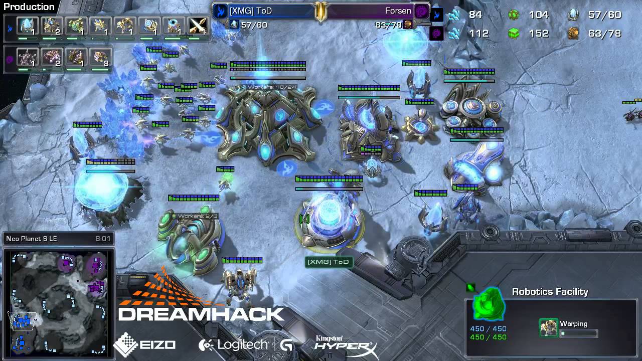 PvT ToD vs Forsen Game 1 - DreamHack Open Stockholm 2013