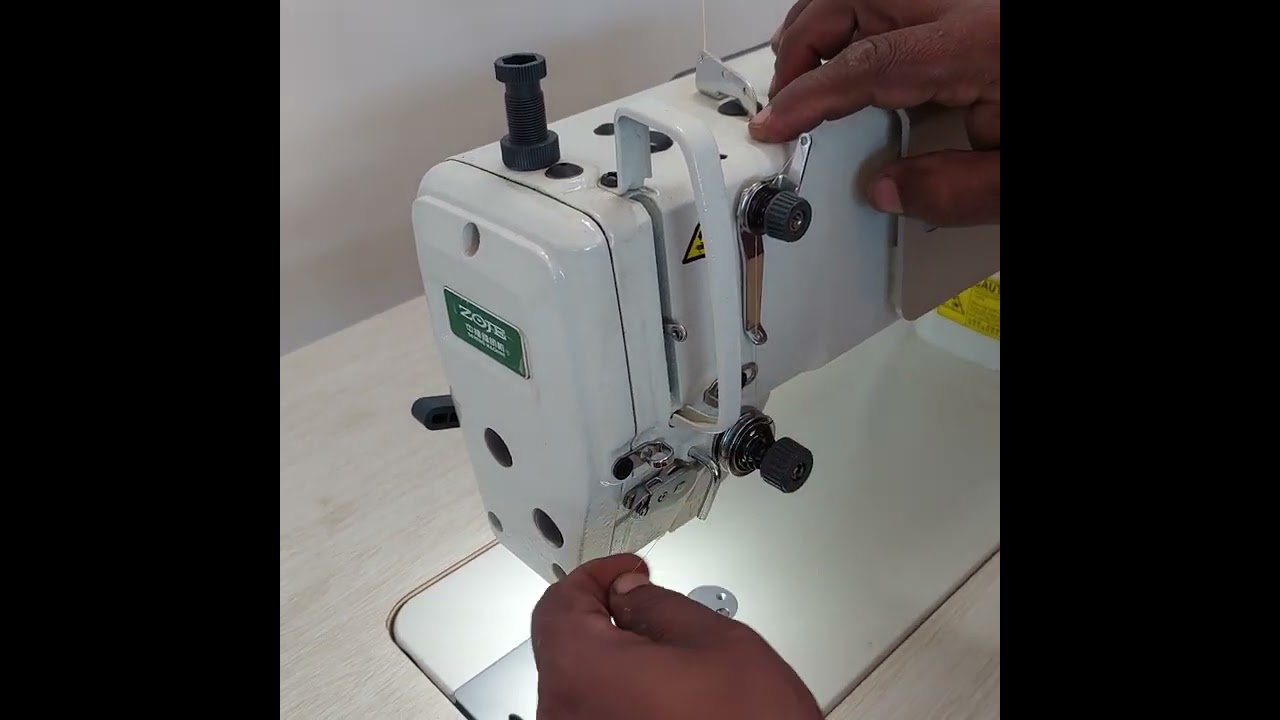 Tutorial: como passar linha numa reta eletrônica zoje modelo direct drive.