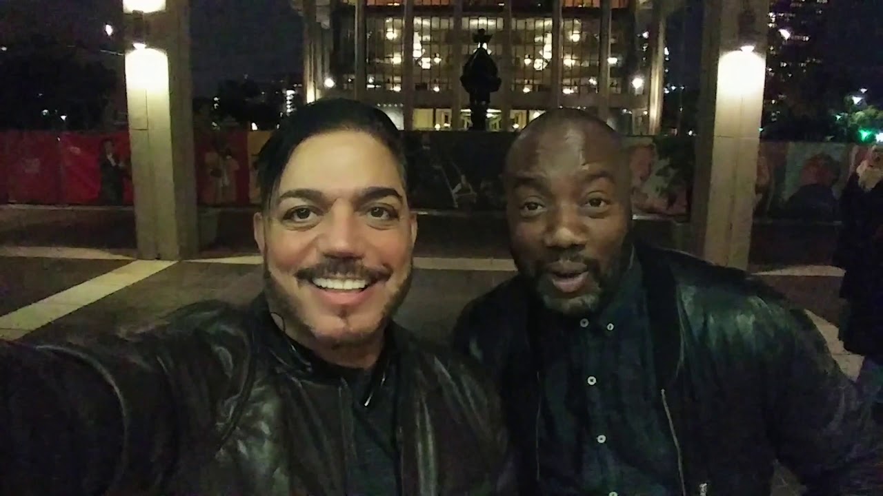 Michael Delorenzo & 
Malik Yoba make a silly video