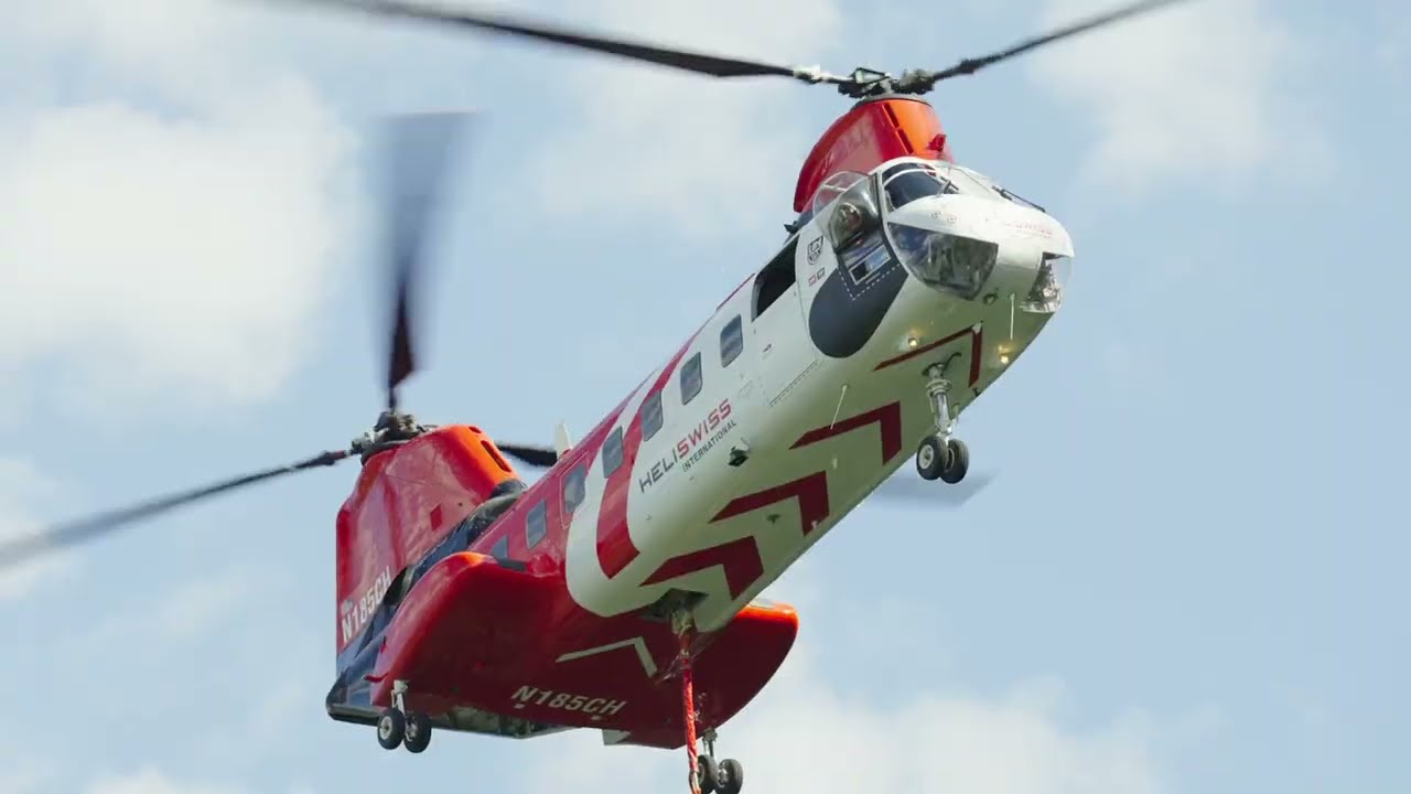 Heliswiss International AG, Logging Boeing Vertol 107 ll