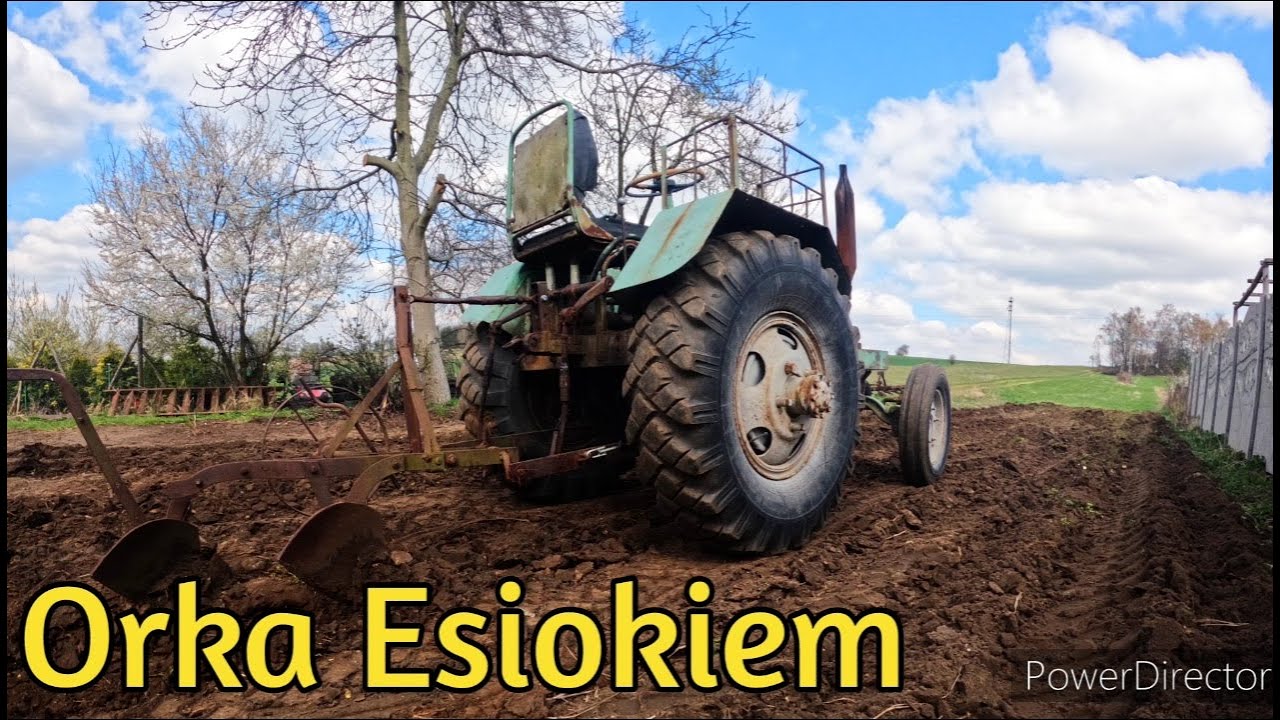 Orka Esiok S320 Pług na złom?