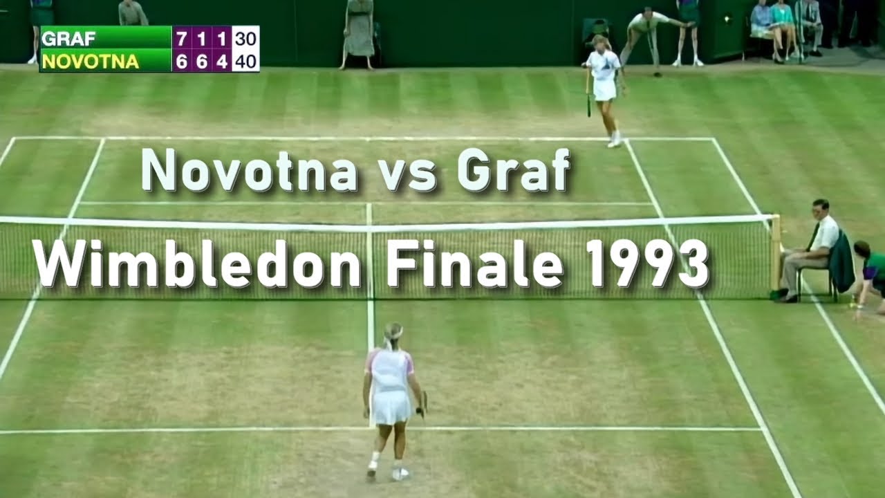 Wimbledon Finale 1993  Steffi Graf - Jana Novotna