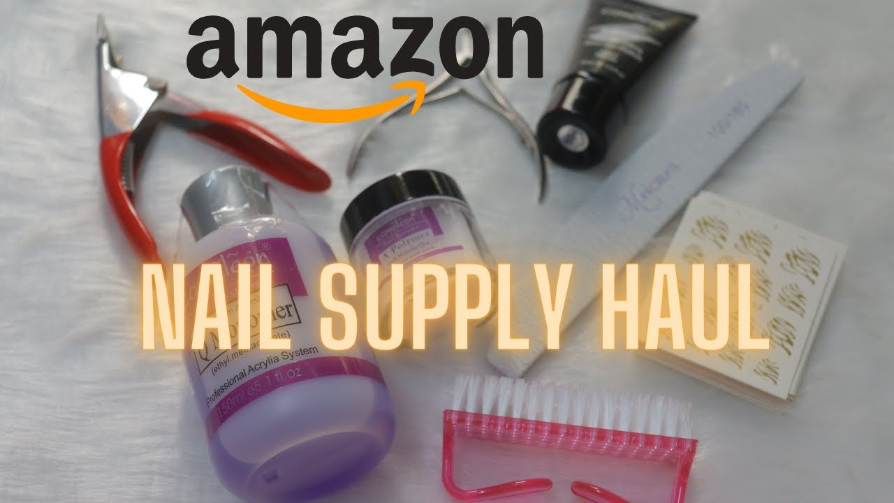 Amazon Nail Supply Haul|Acrylic Powder,Monomer,Polygel and more|Cheap & Best