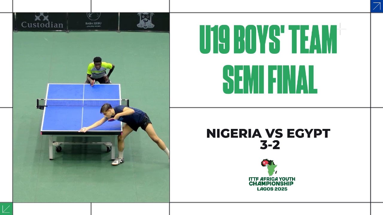 Nigeria vs Egypt 3-2 | U19 Boys' team | Semi Final