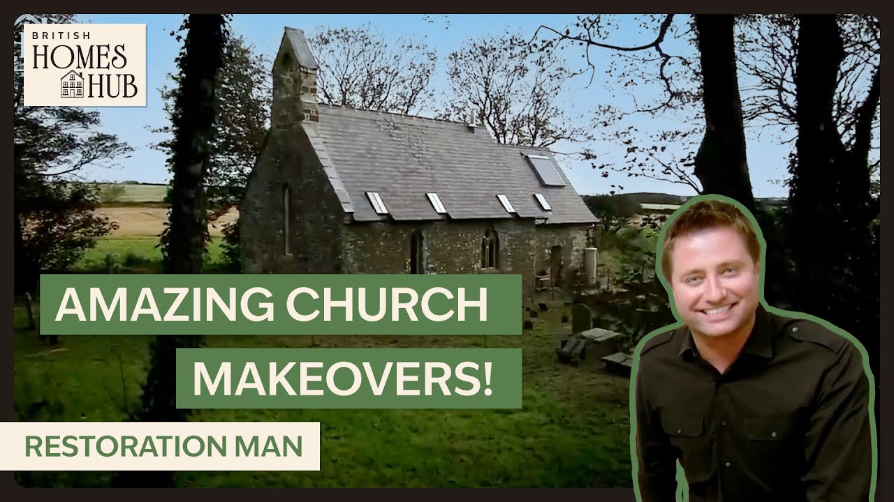 Outstanding Makeovers of Old Crumbling Churches Into Beautiful Homes! l Restoration Man