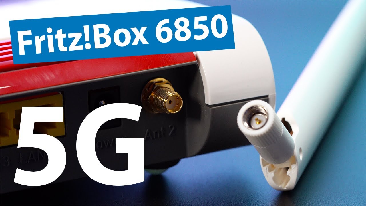 Schnelles INTERNET mit dem FRITZBOX 6850 5G ROUTER