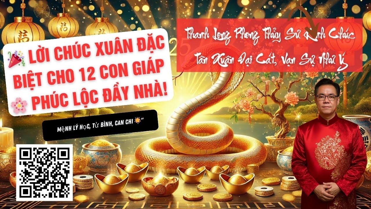 🎉 Lời Chúc Xuân Đặc Biệt Cho 12 Con Giáp 🌸 Phúc Lộc Đầy Nhà!
