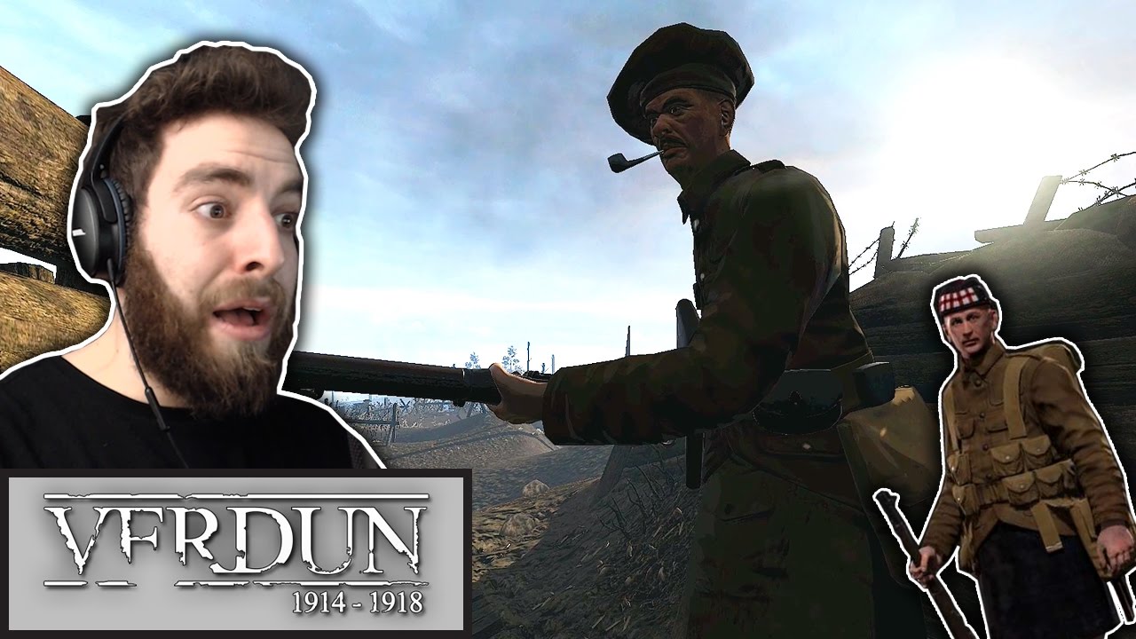 FOLLOW THE SCOTS! | Verdun Scottish Highlanders Gameplay