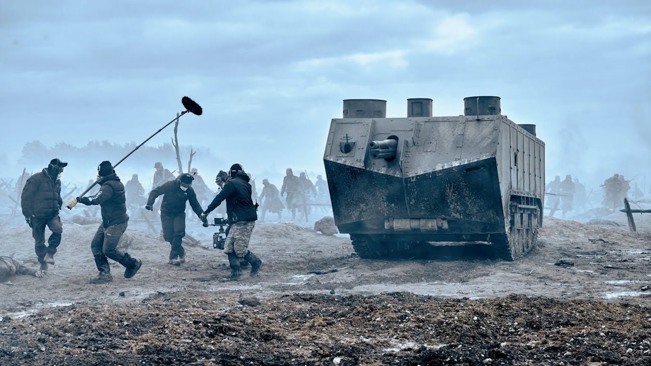 Daniel Bishop and Edward Berger on ALL QUIET ON THE WESTERN FRONT (2022)