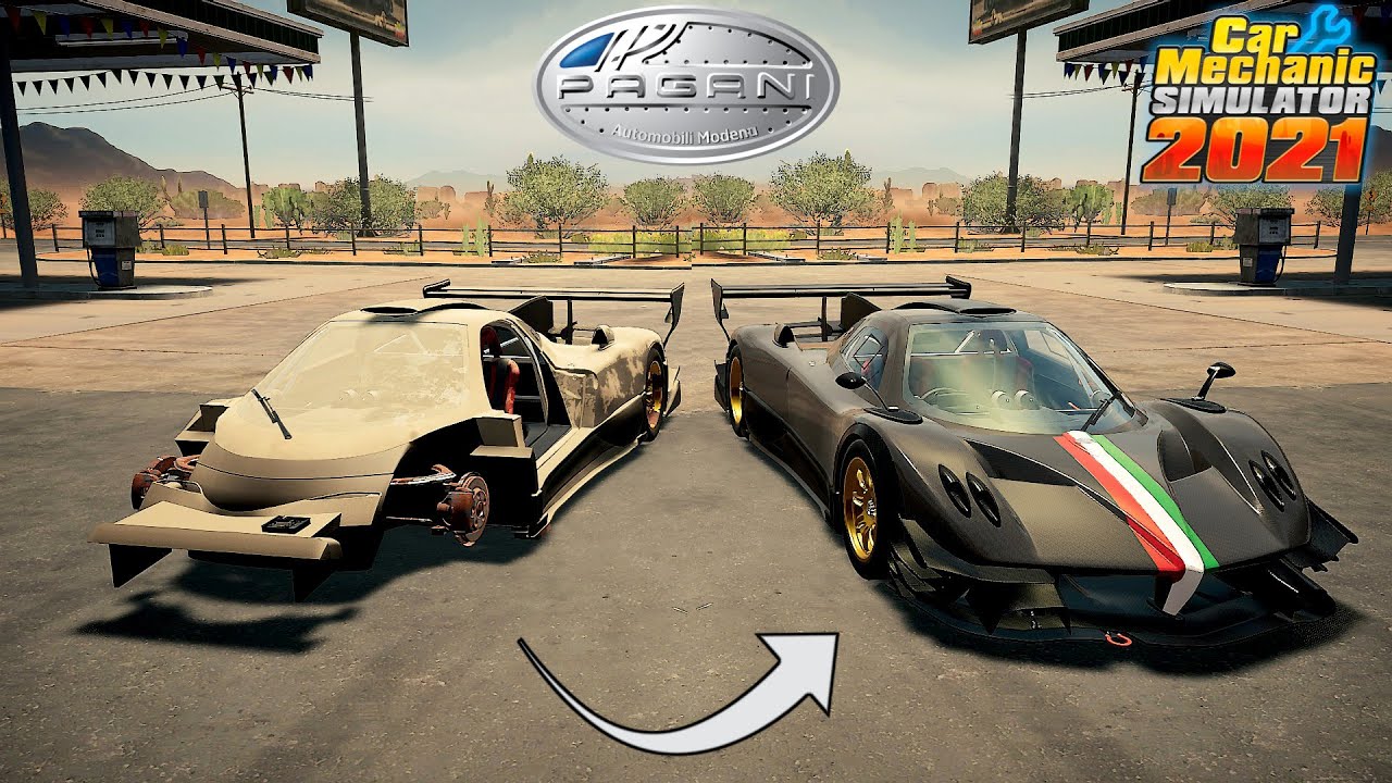 Pagani Zonda Revolucion - RESTORATION - Car Mechanic Simulator 2021