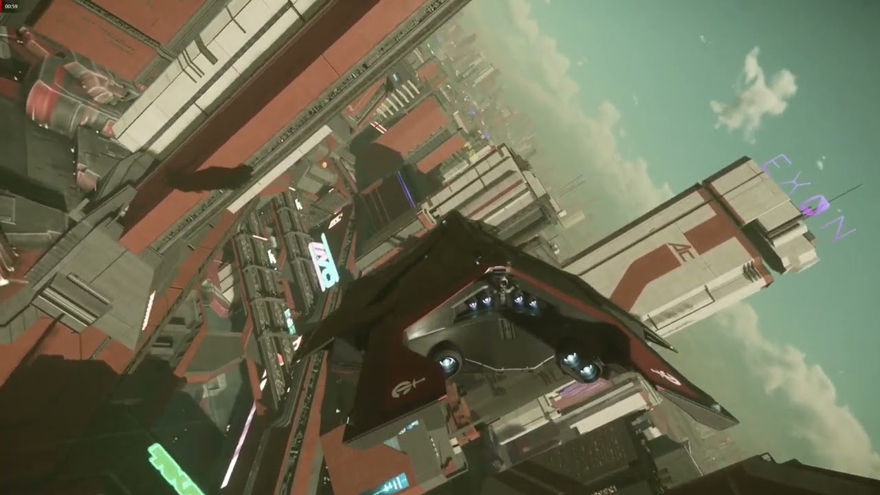 Star Citizen  New Babbage VS Area 18