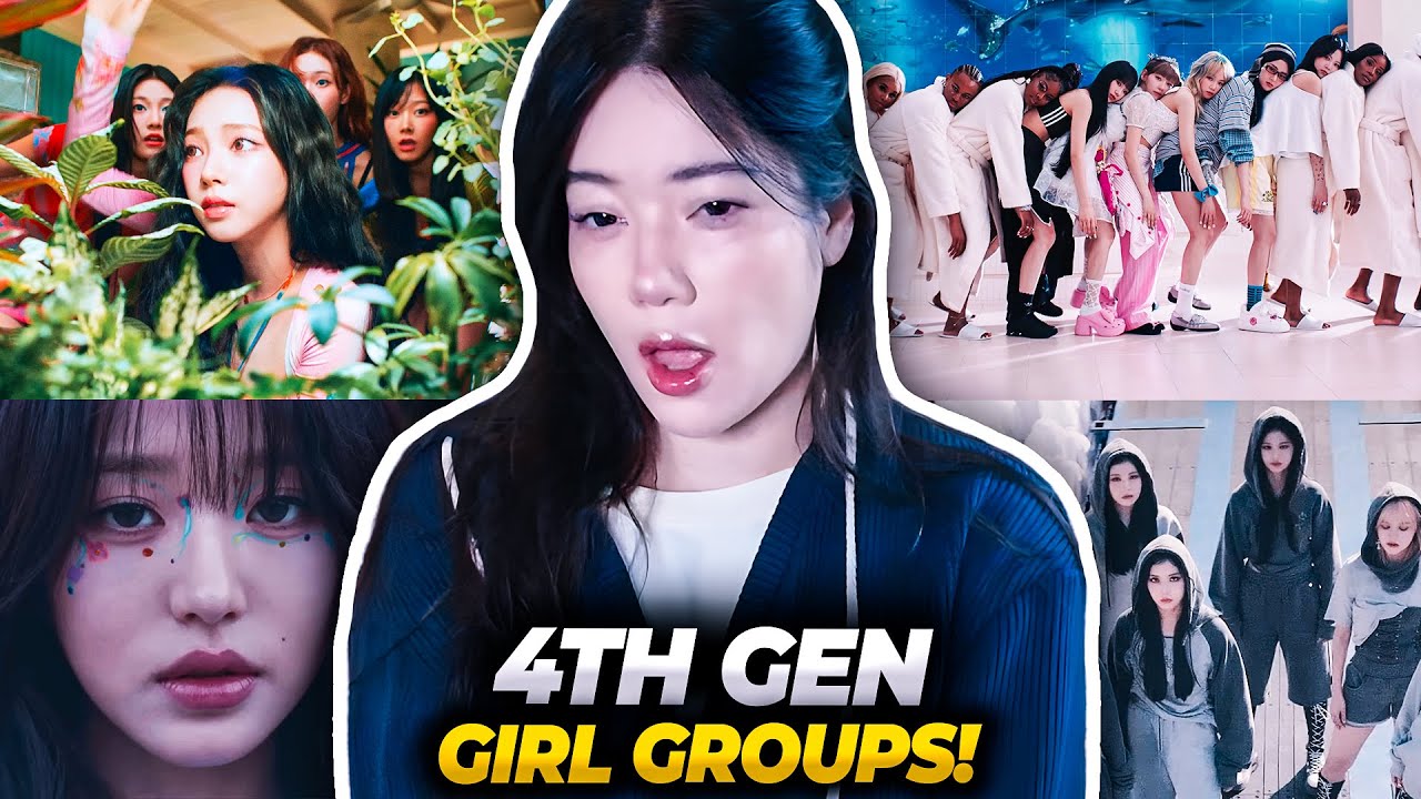 Old Kpop-Fan Reacts To 4th Gen Girlgroups (aespa, Le Sserafim, IVE, NMIXX) | Part 7