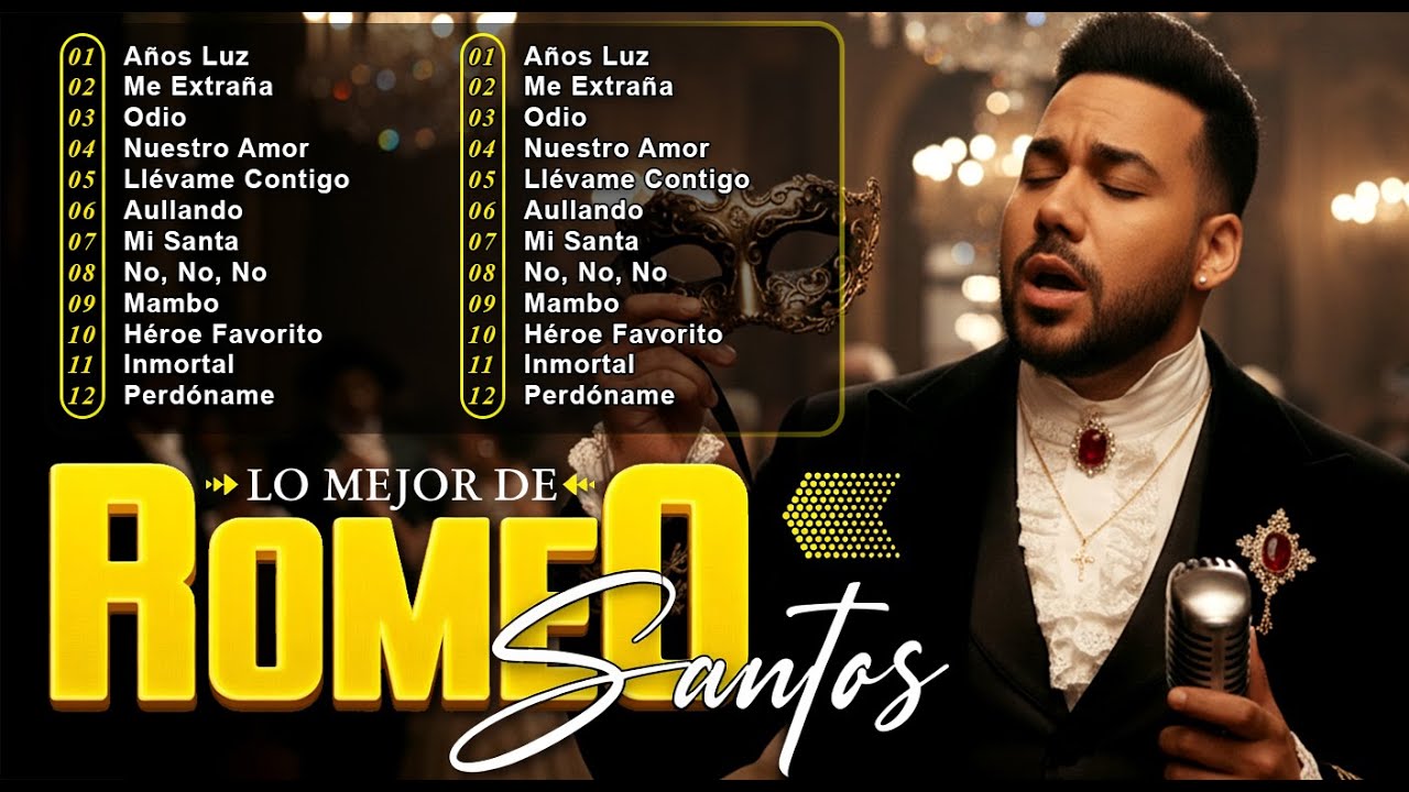 2026 MIX ESPECIALES ROMANTICOS CANCIONES PLAYLIST ENAMORA NUEVOS BACHATA ROMEO SANTOS INSPIRED