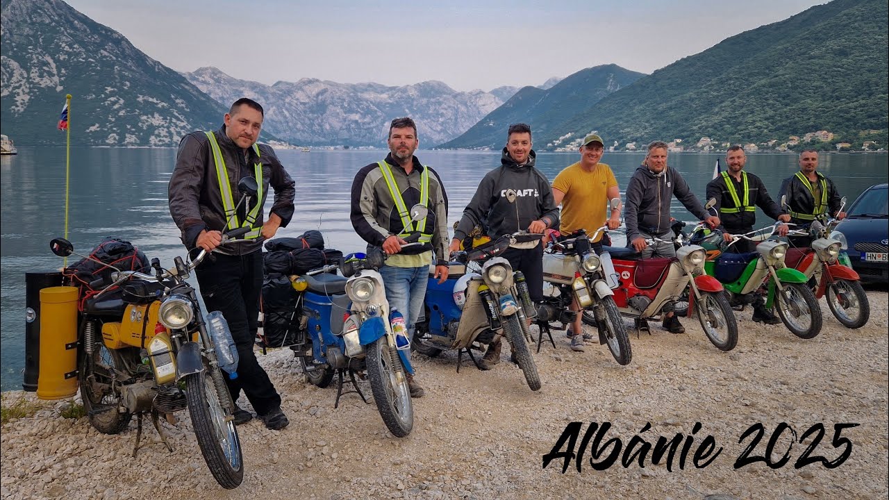 Jawa tour 2025 na Pionýrech do Albánie a zpět