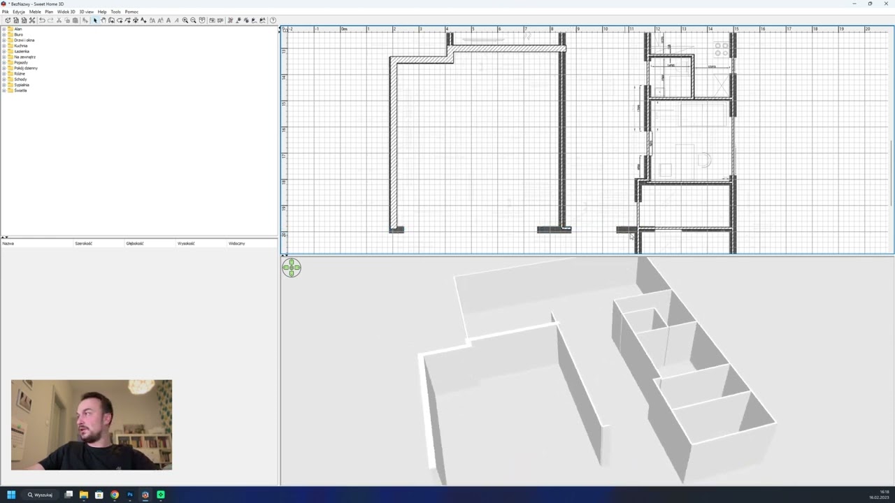 FloorPlan3D - SweetHome3D - Wstęp #1