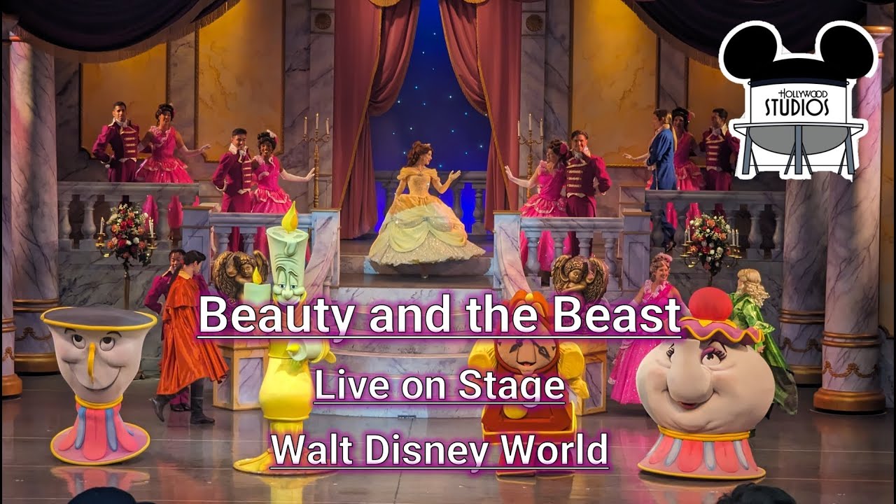 Beauty and the Beast Live on Stage at Disney's Hollywood Studios in 4K | Walt Disney World 2024