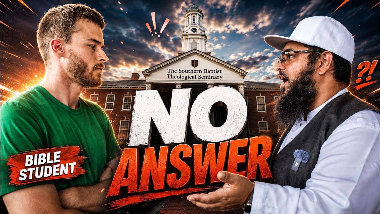 🏫✝️🔥Christian PhD Scholars CHICKENED OUT & Sent His Student to Debate Muslim! But THIS Happend Next!