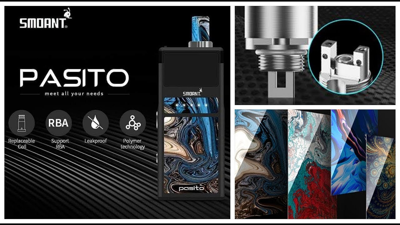 Smoant Pasito Rebuildable pod Review & build