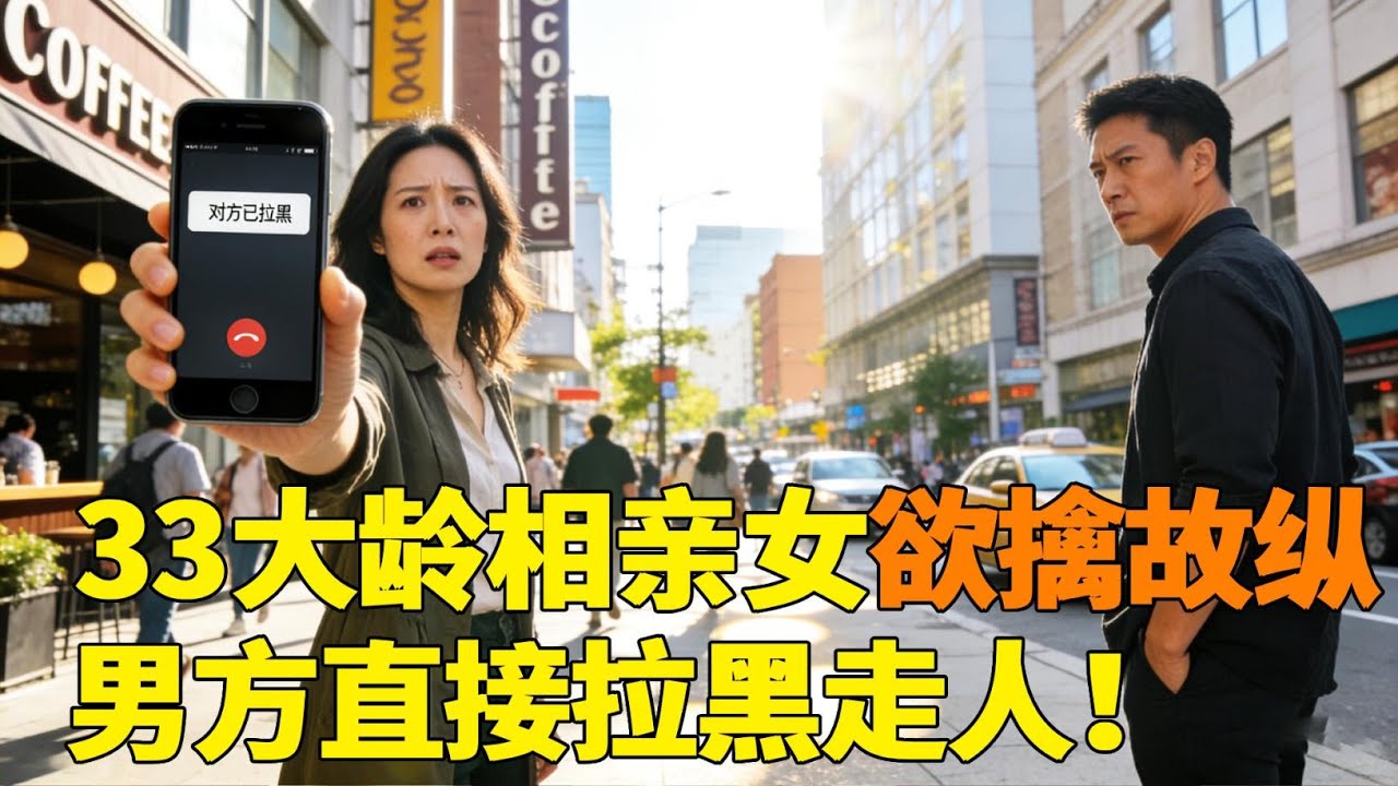 33 岁女子欲擒故纵玩脱线，仗着自身优秀太自信，男士不惯毛病果断拉黑这下彻底慌了！【轩语说媒】