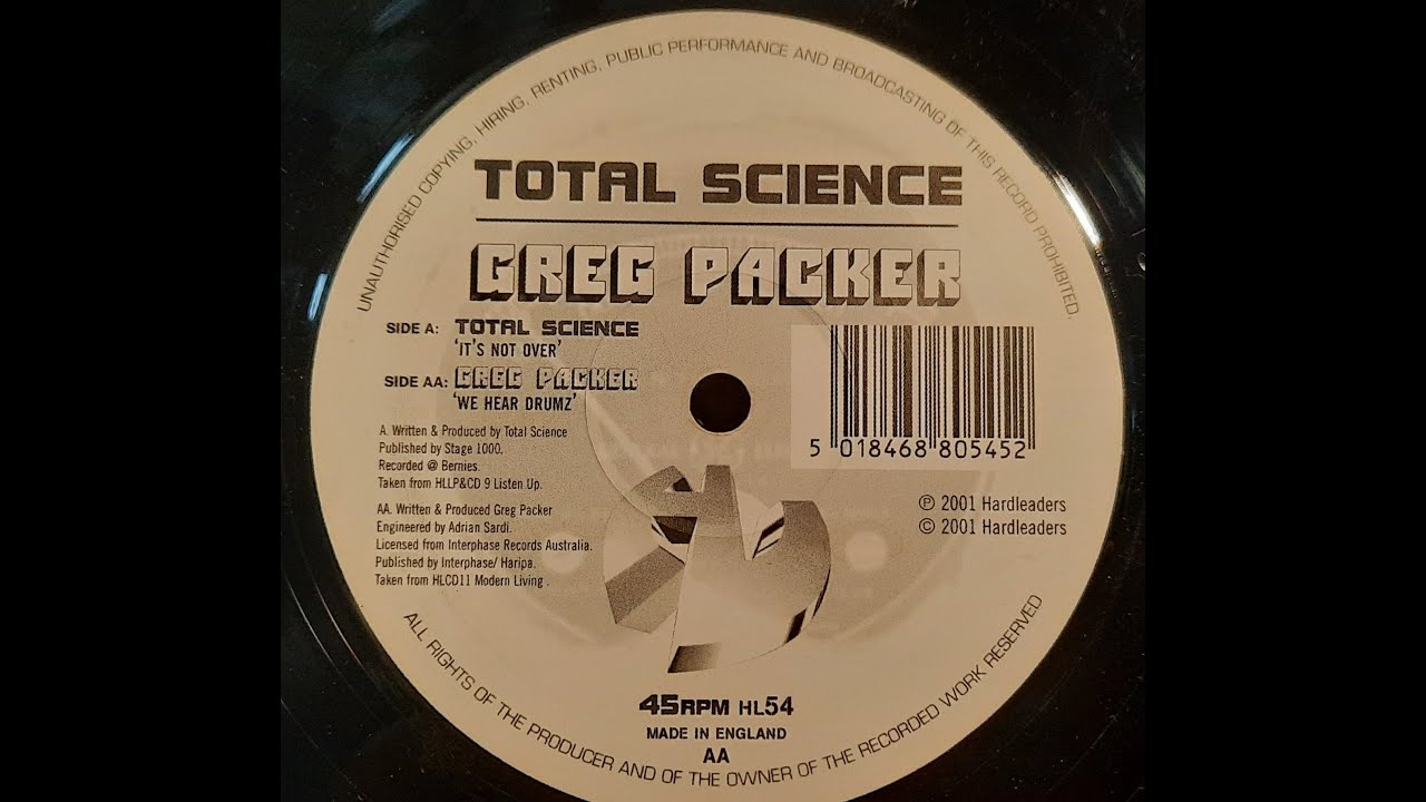 Vinyl: Total Science - I'ts Not Over