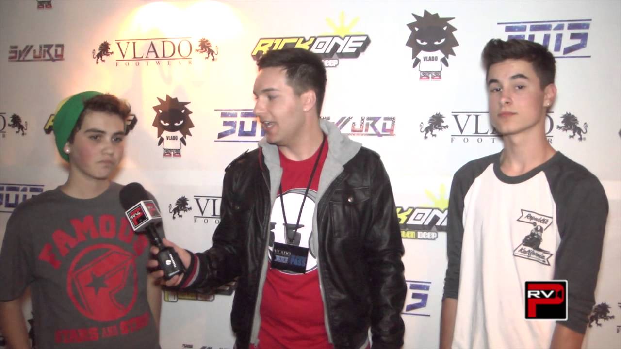 It's Kian Lawley & Sam Pottorff at Spring Beat Part 1 Interview