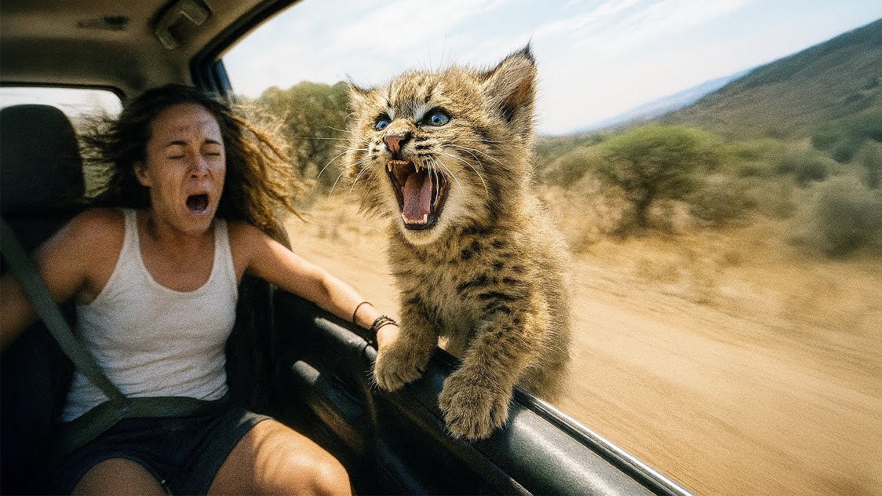 A Wild Bobcat Leapt Into Her Car—What Happened Next Is the Last Thing She’d Expect