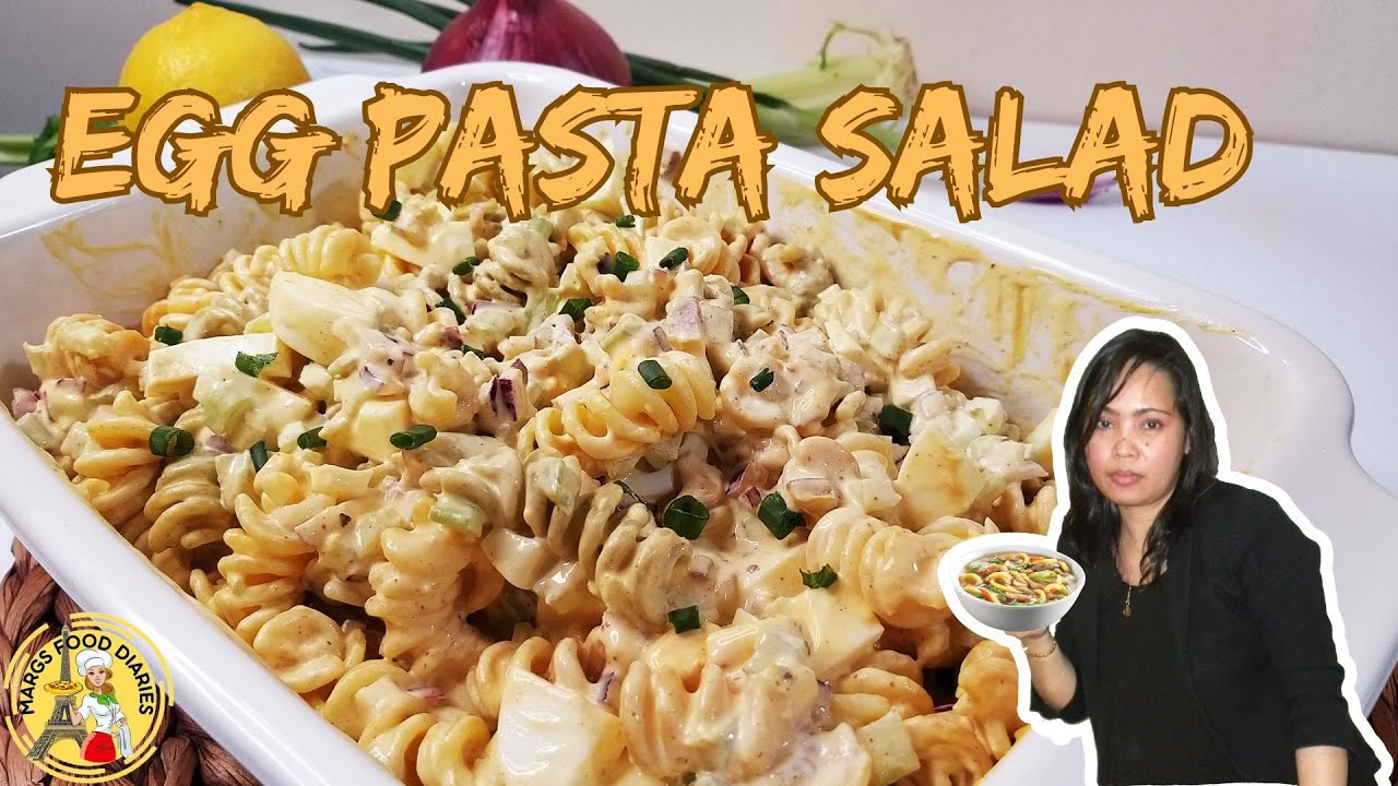 Easy to make – Perfect Egg Pasta Salad to beat the summer heat| Margs Food Diaries