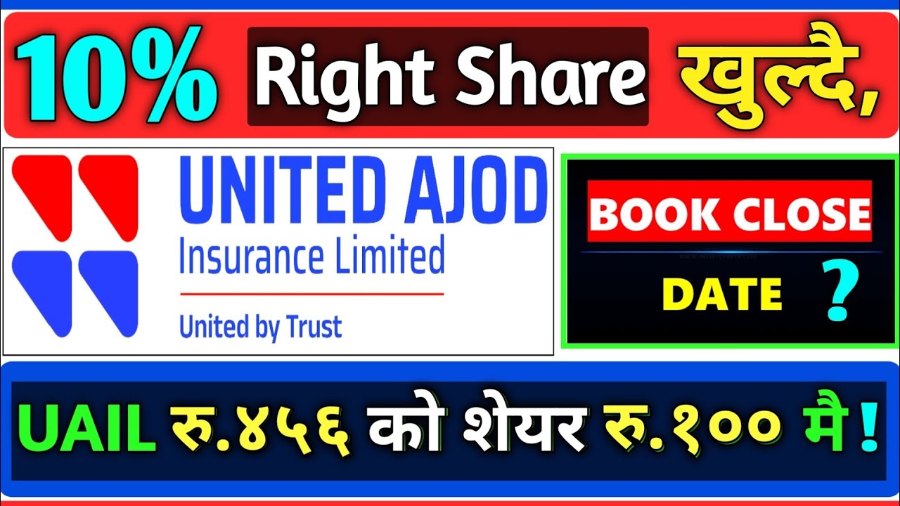 United Ajod Insurance Limited Right Share | UAIL Right Share | #uail #upcomingrightshare